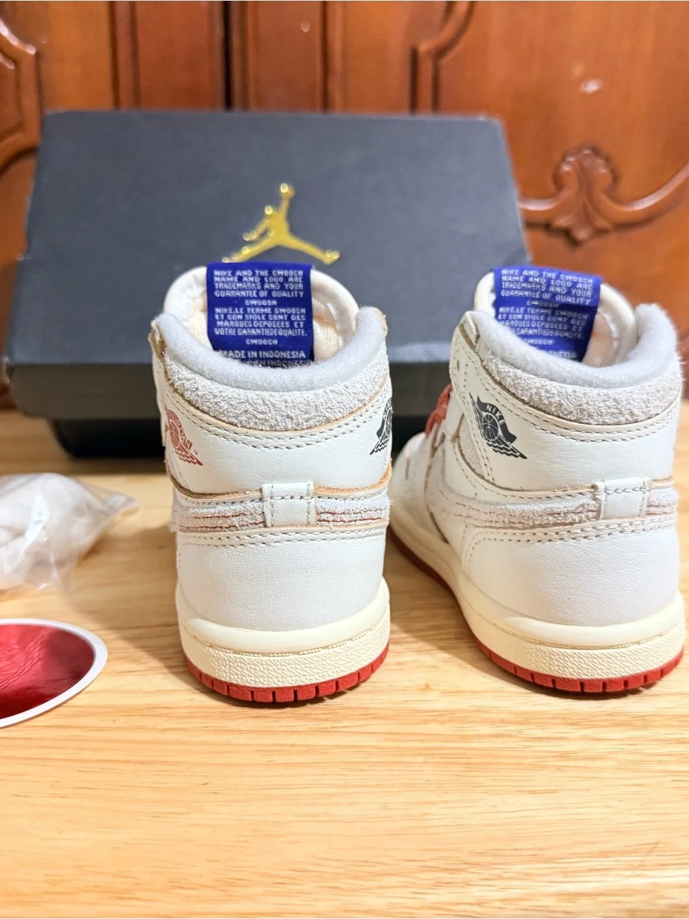 Nike Jordan 1 Retro High OG (TD) Sneakers Baby Size 5C NEW IN BOX